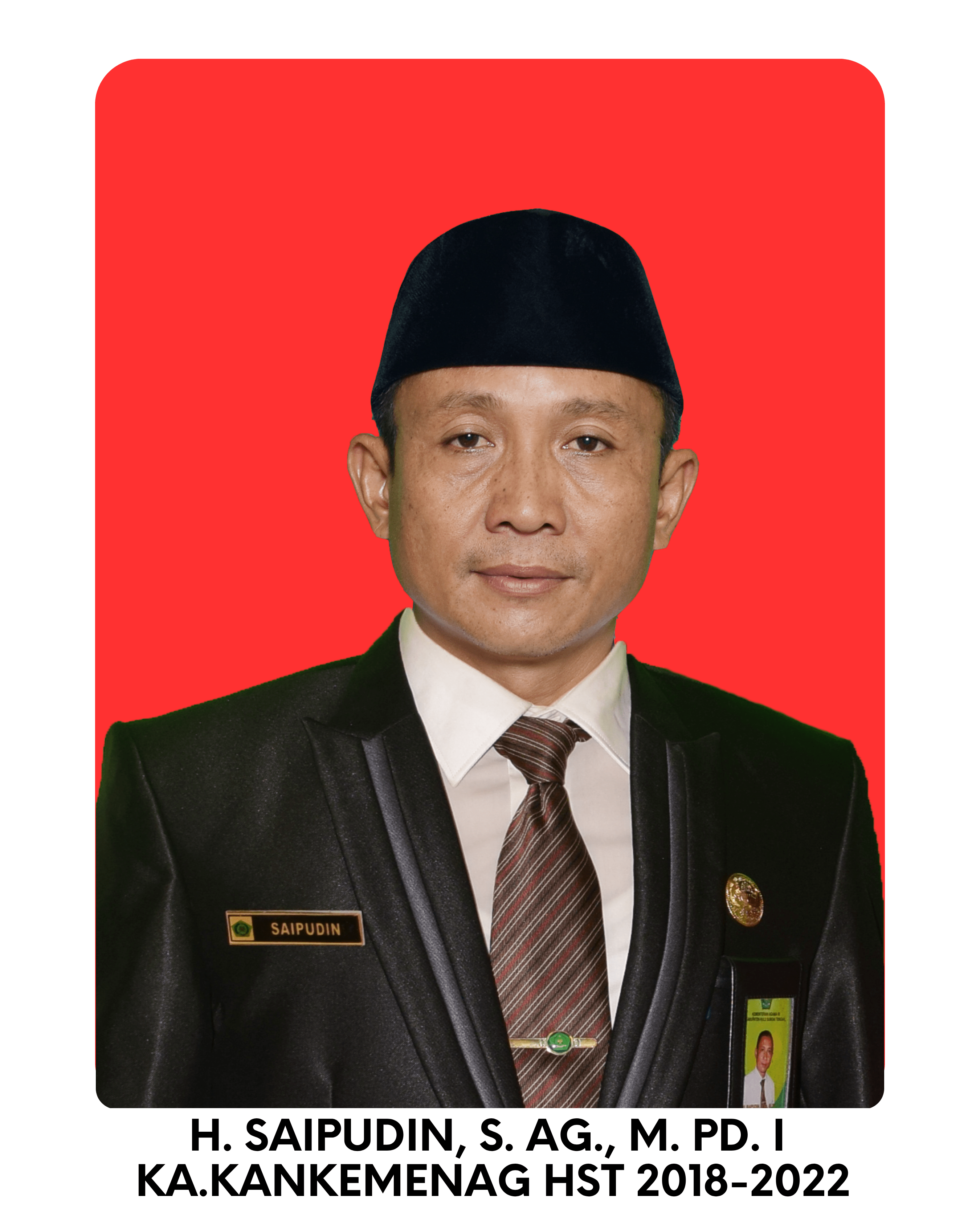 H. Saipudin, S.Ag., M.Pd.I